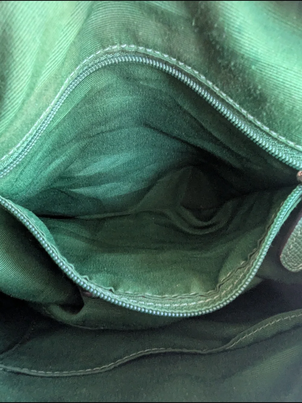 Coach crossgrain leather